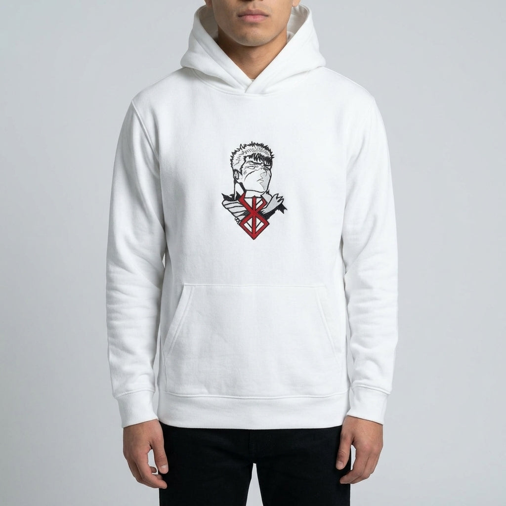 Berserk Embroidered Hoodie