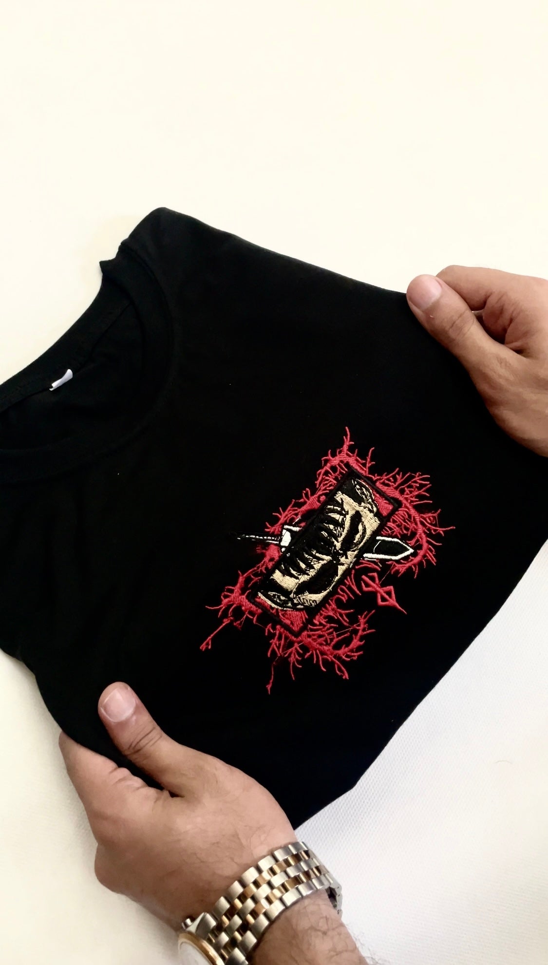 Berserk Eyes, Creation of Adam & Luffy - One piece 3-Pack Tee
