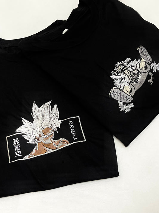 Goku & One piece- Luffy 2-Pack Tee