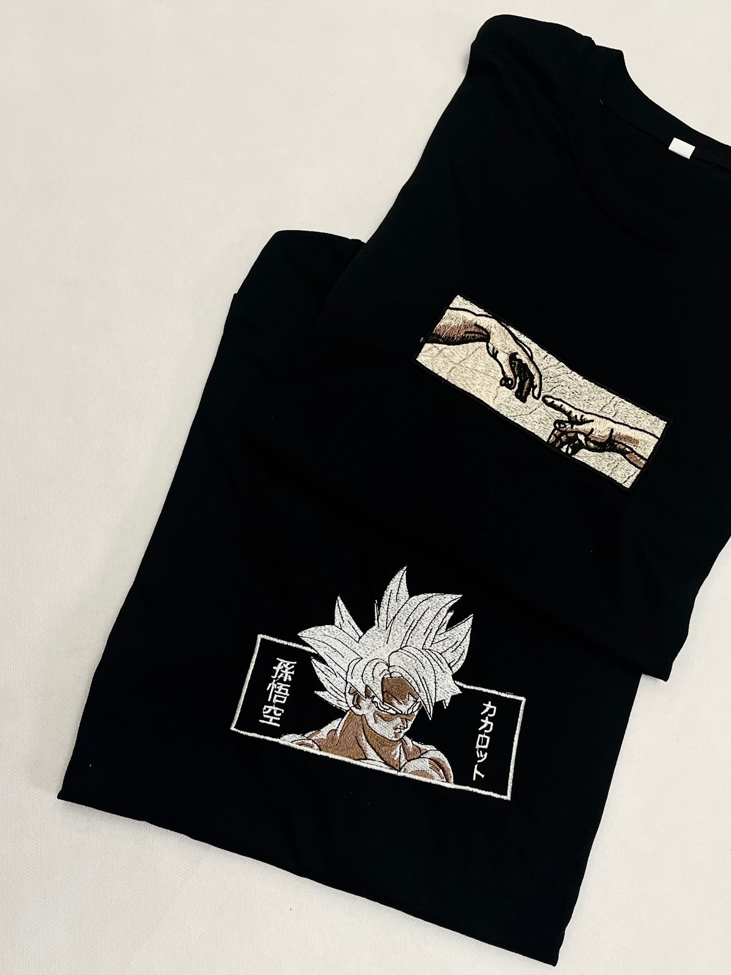 Goku & Creation of Adam 2-Pack Tee