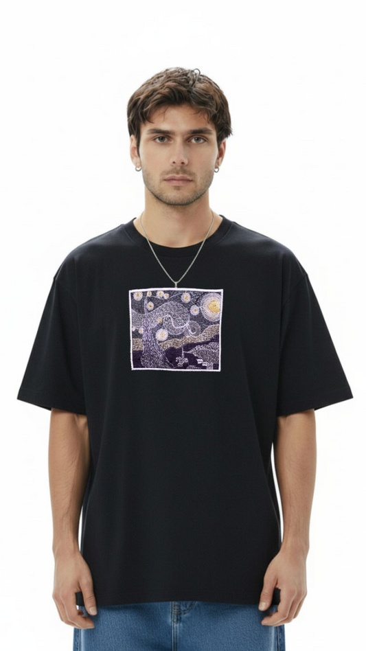 The Starry Nights Oversized Tee
