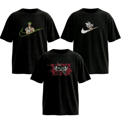 Goku x Nike, Berserk Eyes & Zoro x Nik 3-Pack