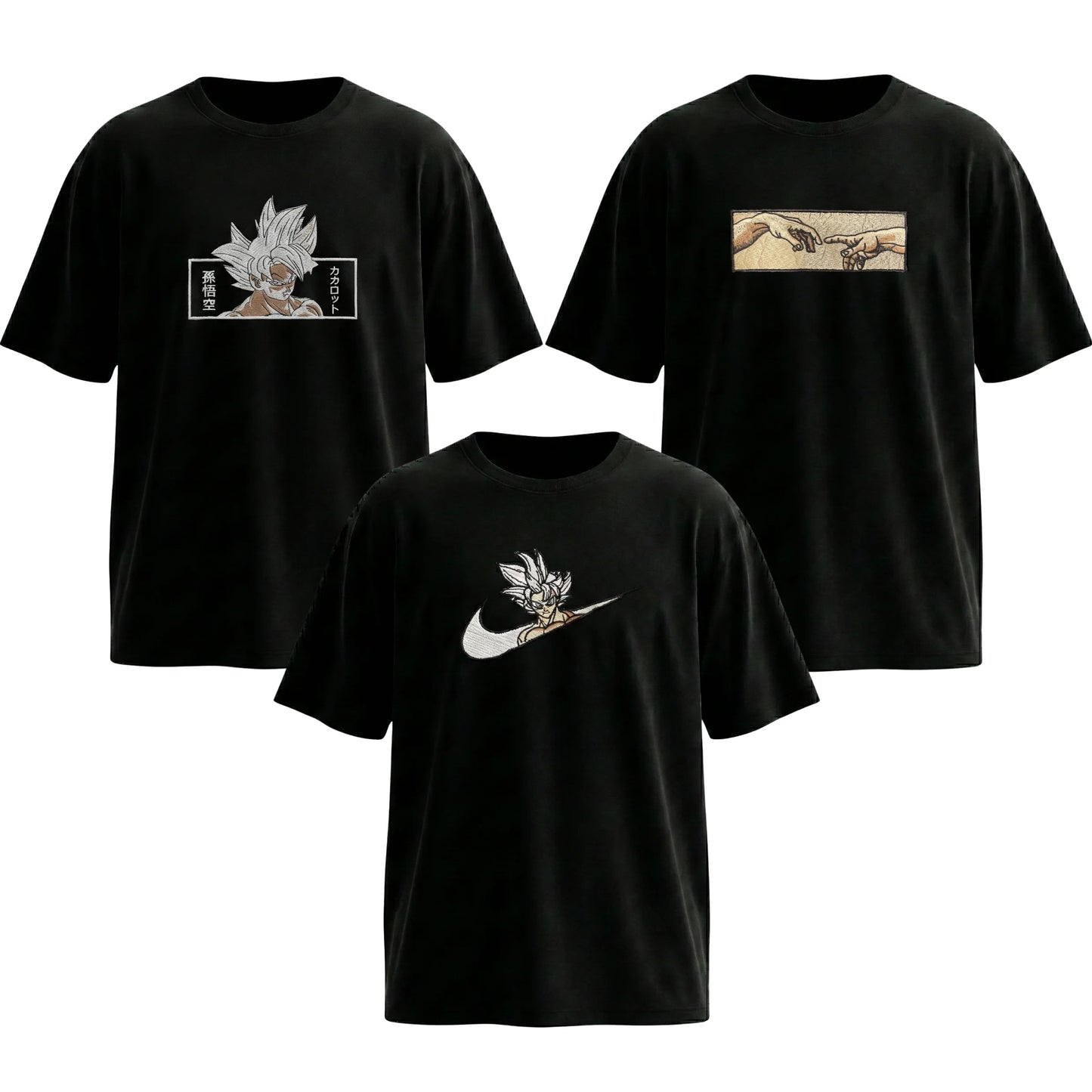 Creation of Adam, Goku & Goku x Nik 3-Pack