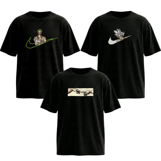 Creation of Adam, Zoro x Nik & Goku x Nik 3-Pack