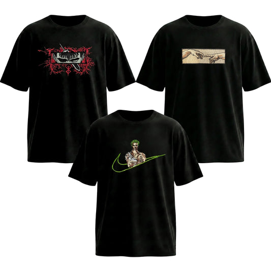 Berserk Eyes, Zoro x Nik & Creation of Adam 3-Pack