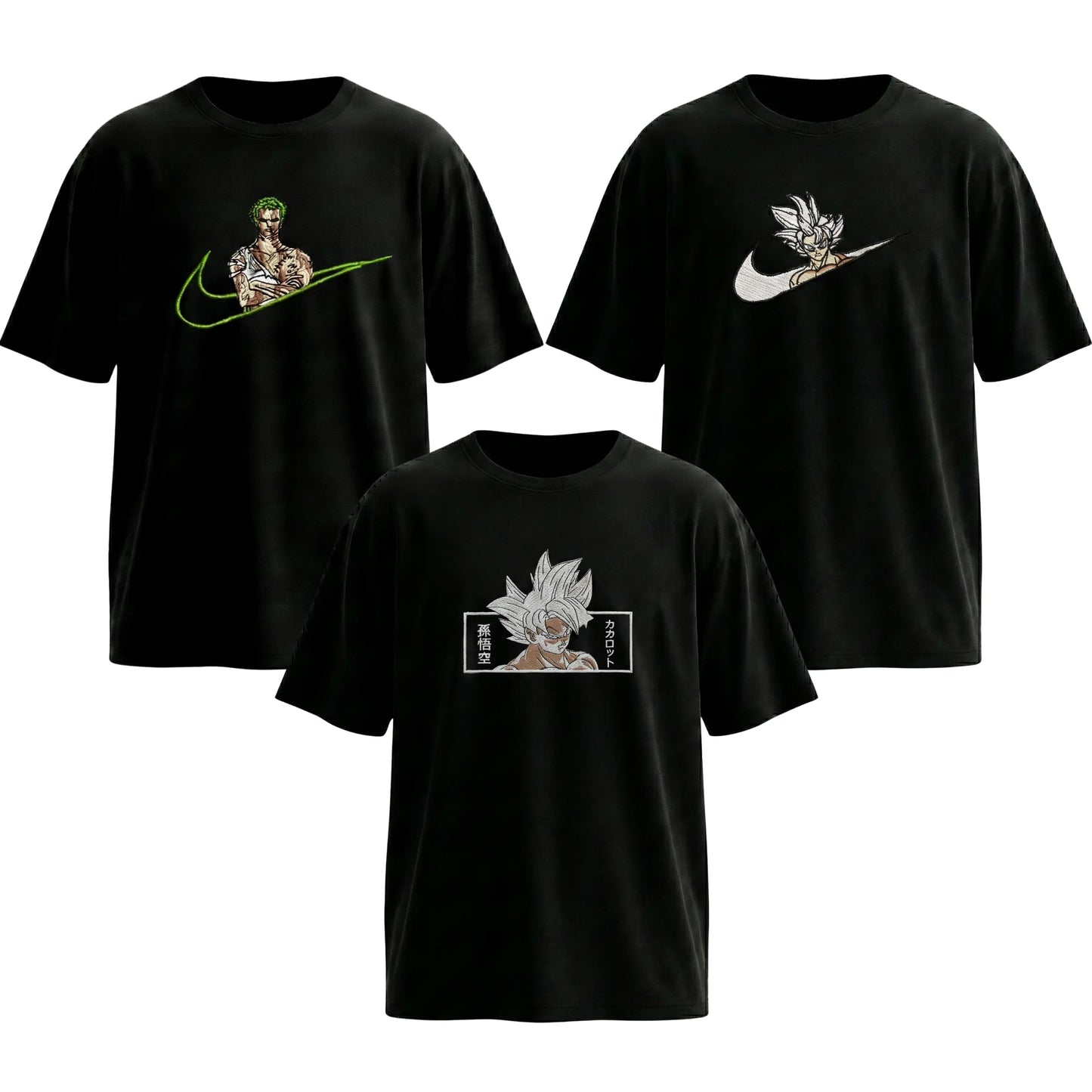 Goku, Zoro x Nik & Goku x Nik 3-Pack