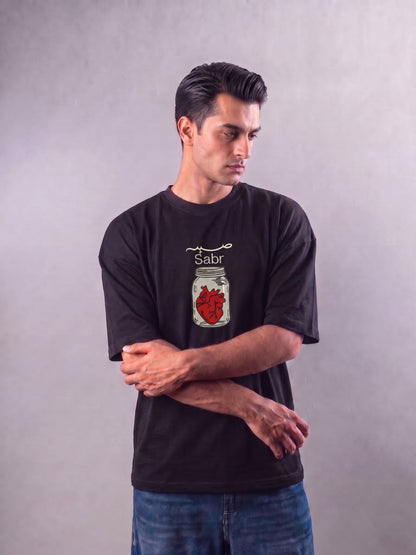 Sabr Embroidered T-shirt