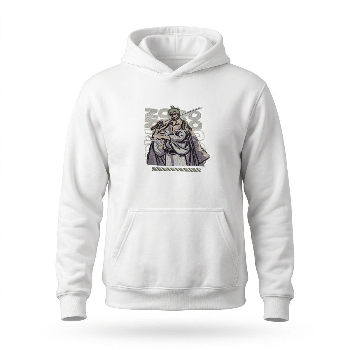 Zoro Embroidered Hoodie