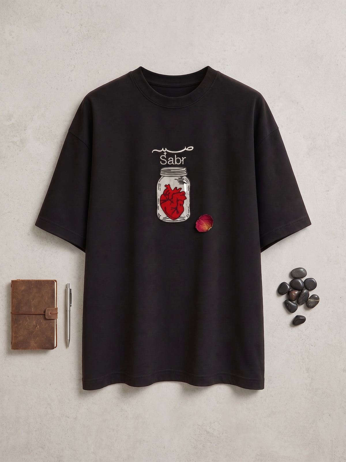 Sabr Embroidered T-shirt