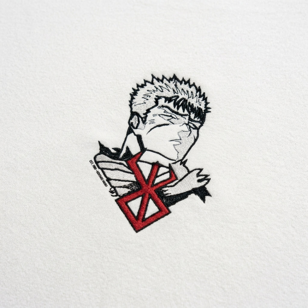 Berserk Embroidered Hoodie