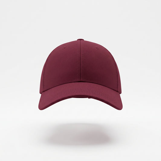 Hot Maroon Cap
