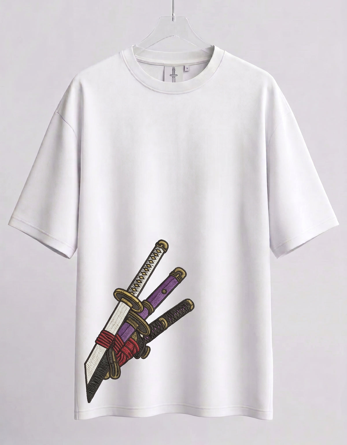 Zoro Swords Embroidered T-shirt