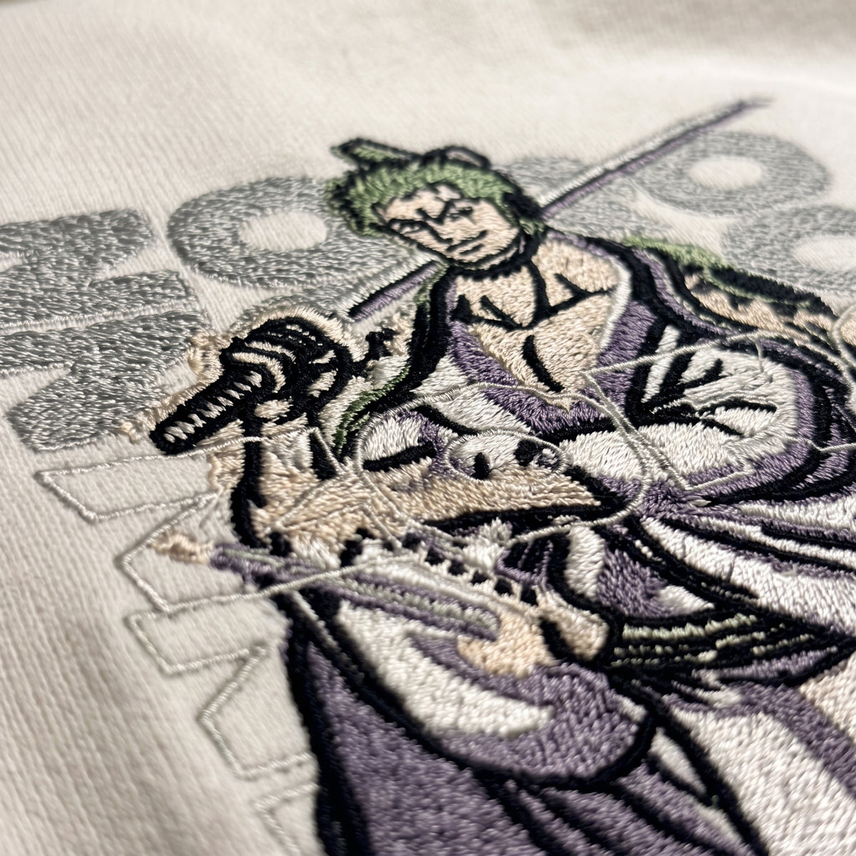 Zoro Embroidered Hoodie